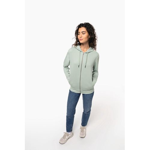 Sweat-shirt french terry écoresponsable zippé à capuche unisexe - 10