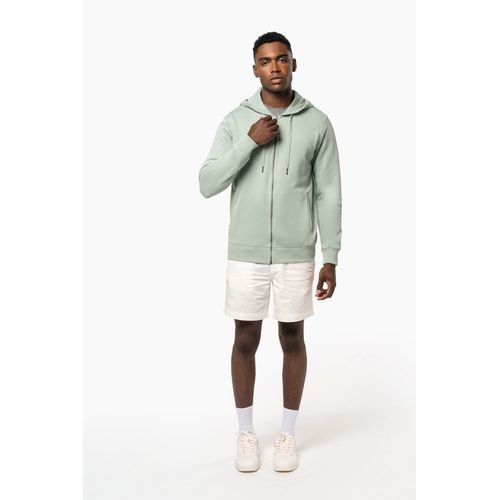 Sweat-shirt french terry écoresponsable zippé à capuche unisexe - 9