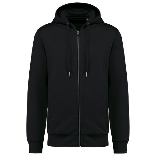 Sweat-shirt french terry écoresponsable zippé à capuche unisexe - 13