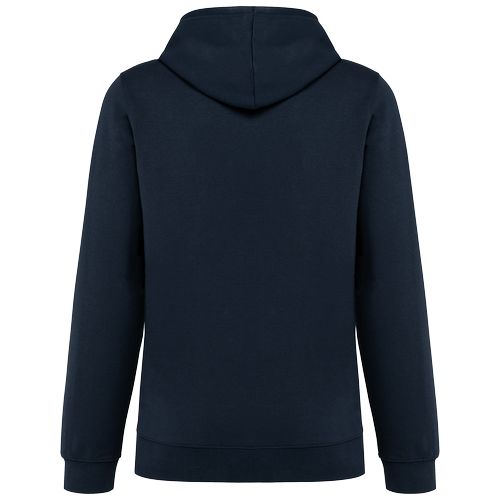Sweat-shirt à capuche contrastée à motifs unisexe thumbnail 12