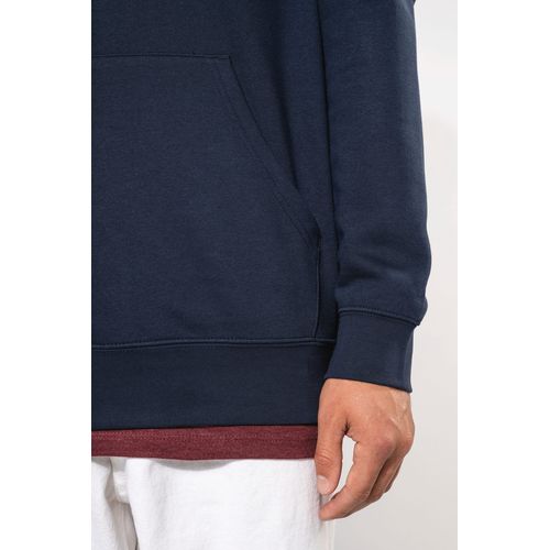 Sweat-shirt à capuche contrastée à motifs unisexe - 5