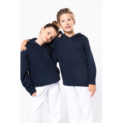 Sweat-shirt à capuche contrastée à motifs enfant unisexe - 6
