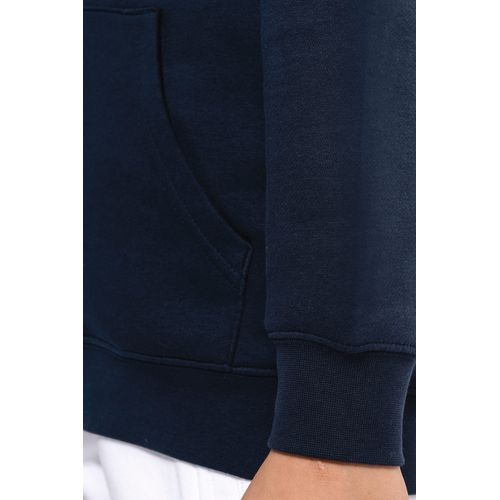 Sweat-shirt à capuche contrastée à motifs enfant unisexe - 9