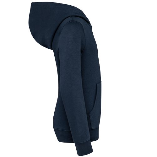 Sudadera con capucha de forro contrastado infantil
