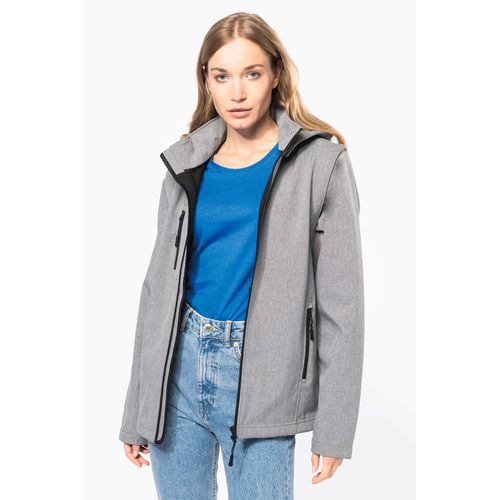Veste Softshell 3 couches à capuche avec manches amovibles unisexe - 8