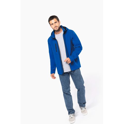 Veste Softshell 3 couches à capuche avec manches amovibles unisexe - 7