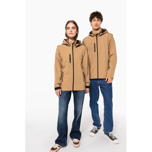 Veste Softshell 3 couches à capuche avec manches amovibles unisexe thumbnail 7