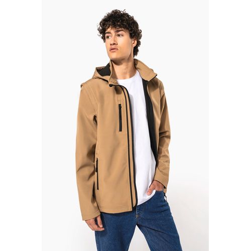 Veste Softshell 3 couches à capuche avec manches amovibles unisexe thumbnail 11