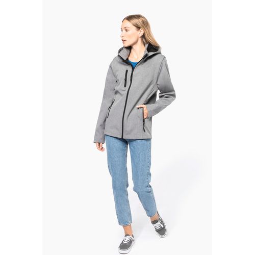 Veste Softshell 3 couches à capuche avec manches amovibles unisexe - 12