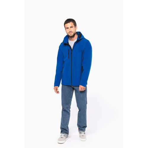Veste Softshell 3 couches à capuche avec manches amovibles unisexe - 6