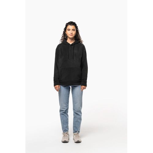 Sweat-shirt à capuche oversize en micropolaire recyclée unisexe - 10
