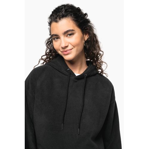 Sweat-shirt à capuche oversize en micropolaire recyclée unisexe - 7