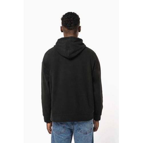 Sweat-shirt à capuche oversize en micropolaire recyclée unisexe - 3