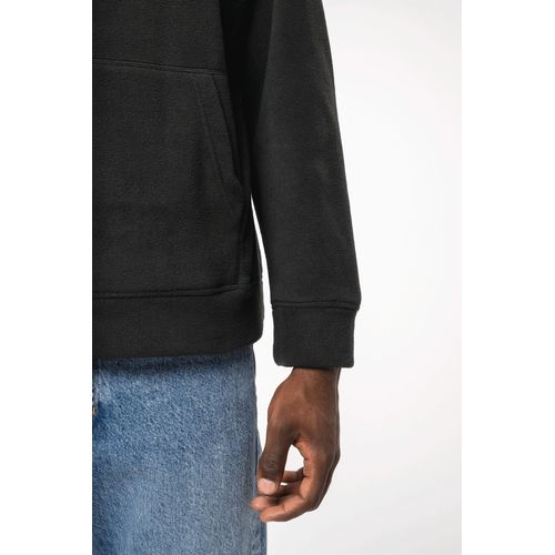 Sweat-shirt à capuche oversize en micropolaire recyclée unisexe - 5