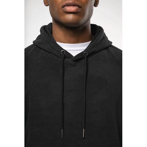 Sweat-shirt à capuche oversize en micropolaire recyclée unisexe - 4