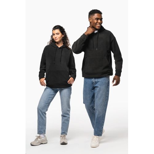 Sweat-shirt à capuche oversize en micropolaire recyclée unisexe - 12