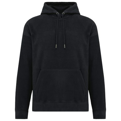 Sweat-shirt à capuche oversize en micropolaire recyclée unisexe - 14