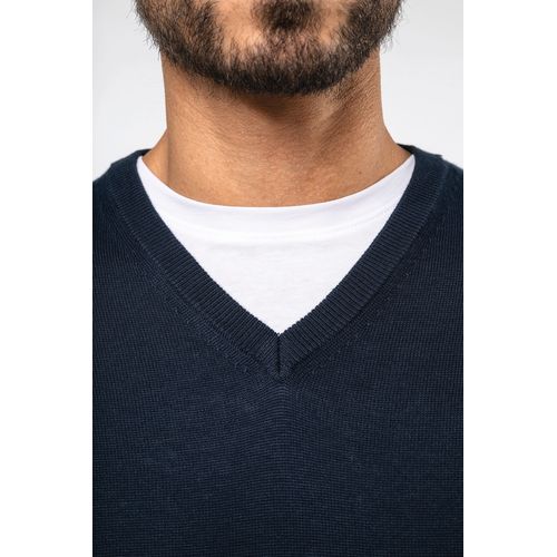 Pull col en V écoresponsable homme thumbnail 6