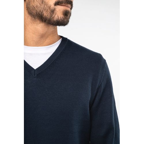 Pull col en V écoresponsable homme thumbnail 7