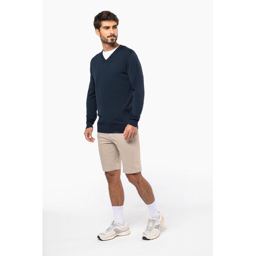 Pull col en V écoresponsable homme thumbnail 5