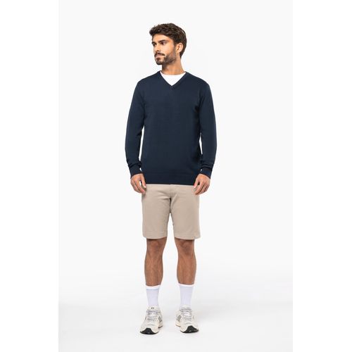 Pull col en V écoresponsable homme thumbnail 4