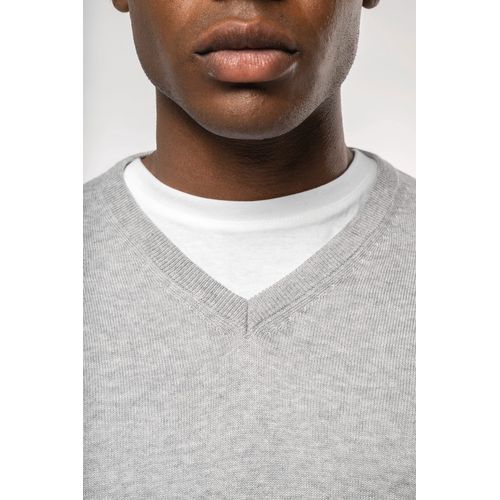 Pull col en V écoresponsable homme - 3