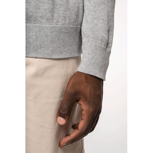 Pull col en V écoresponsable homme - 4
