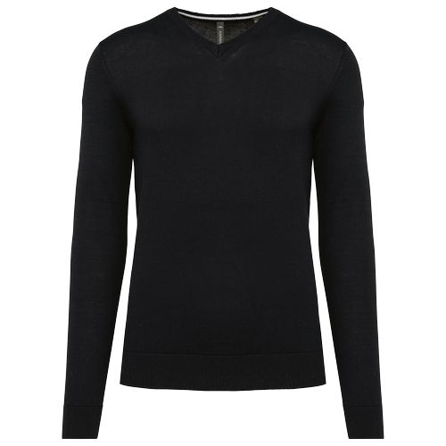 Pull col en V écoresponsable homme