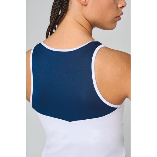 Débardeur de padel bicolore femme - 5