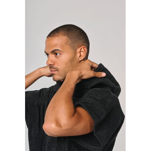 Poncho éponge à capuche unisexe - 10