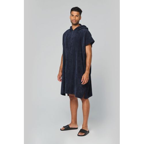 Poncho éponge à capuche unisexe - 3