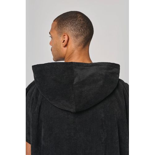 Poncho éponge à capuche unisexe - 8