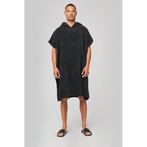 Poncho éponge à capuche unisexe - 6