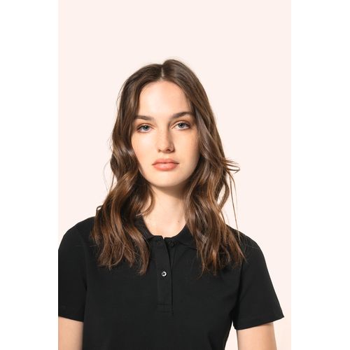Polo Supima® manches courtes femme thumbnail 4