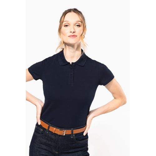 Polo Supima® manches courtes femme - 3