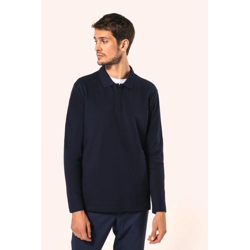 Polo Supima® manches longues homme