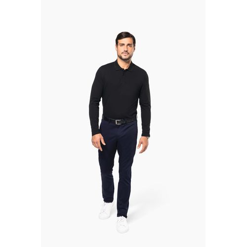 Polo Supima® manches longues homme - 4