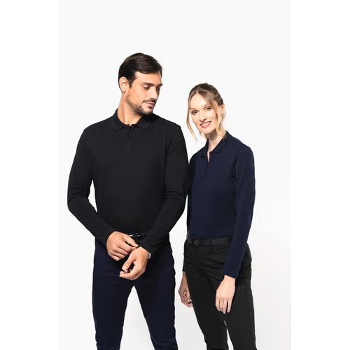 Polo Supima® manches longues femme - 7