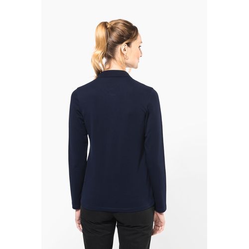 Polo Supima® manches longues femme - 2