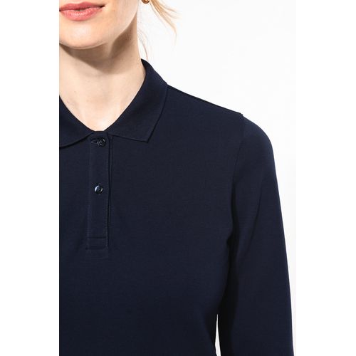 Polo Supima® manches longues femme - 12