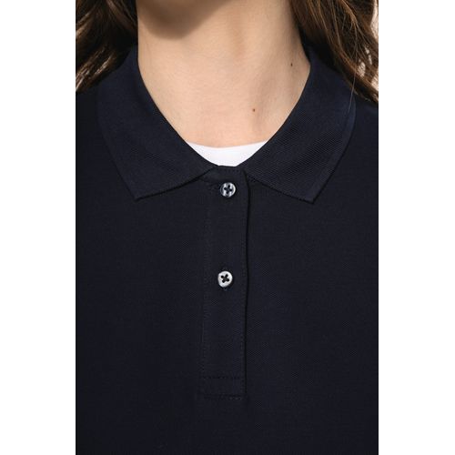 Polo Supima® manches longues femme - 6