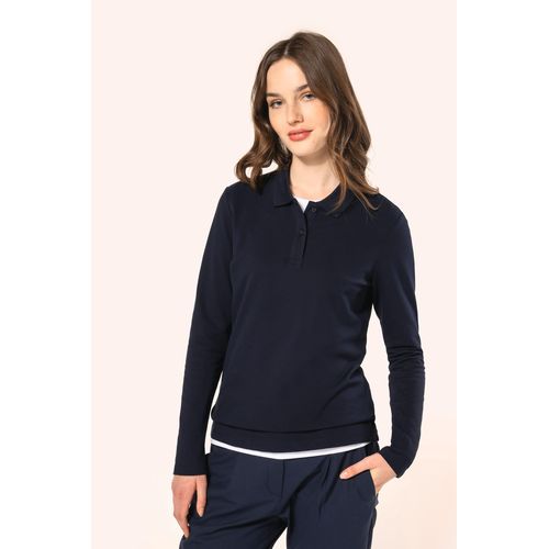 Polo Supima® manches longues femme - 3
