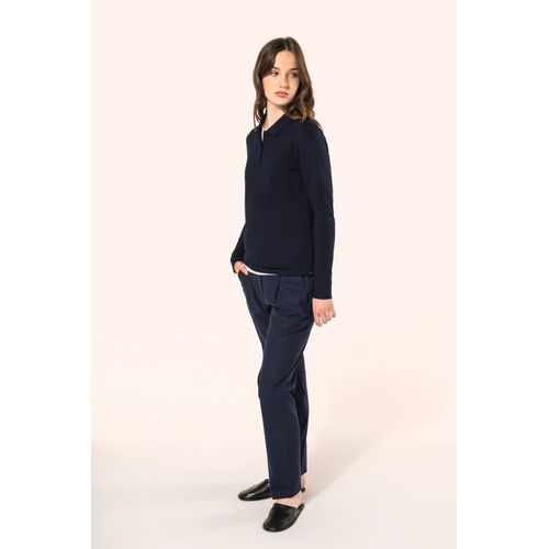 Polo Supima® manches longues femme - 13
