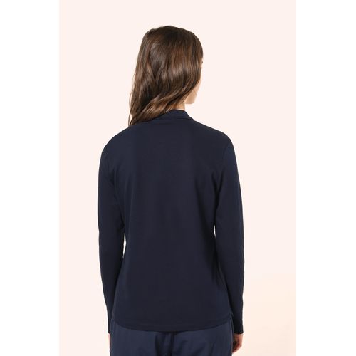 Polo Supima® manches longues femme - 2