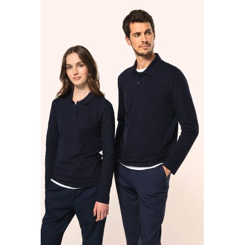 Polo Supima® manches longues femme - 8
