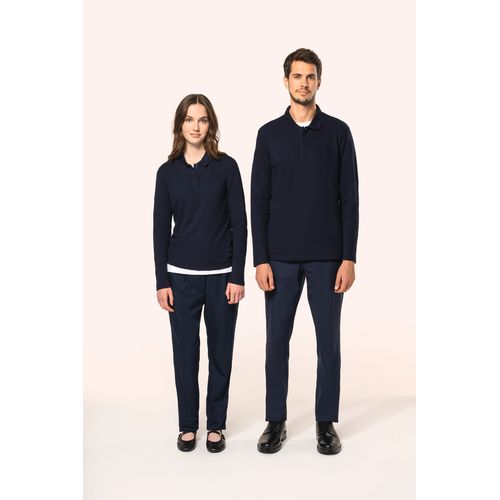 Polo Supima® manches longues femme - 11