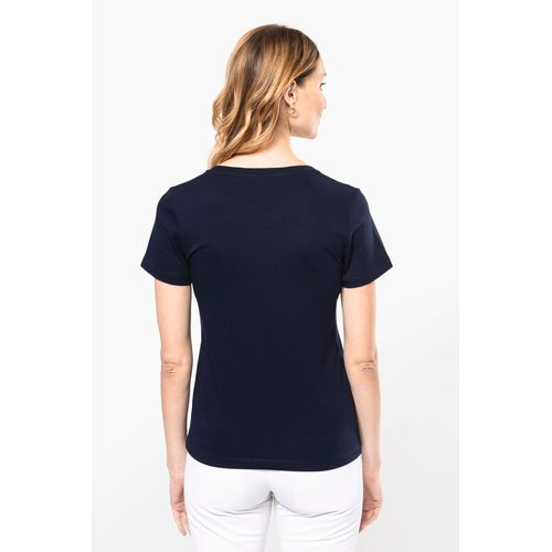 T-shirt Supima® col rond manches courtes femme - 2