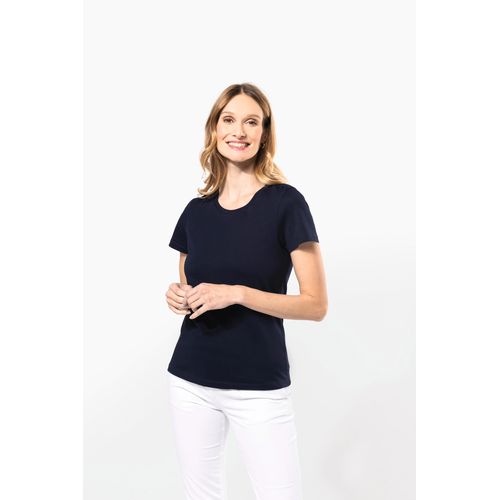 T-shirt Supima® col rond manches courtes femme - 3
