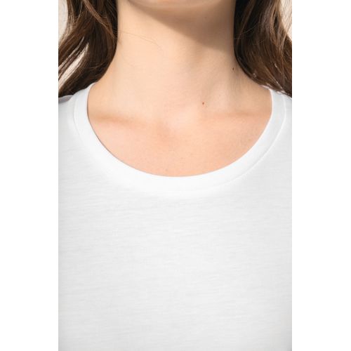 T-shirt Supima® col rond manches courtes femme - 5