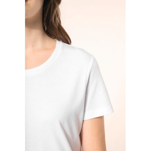 T-shirt Supima® col rond manches courtes femme - 4